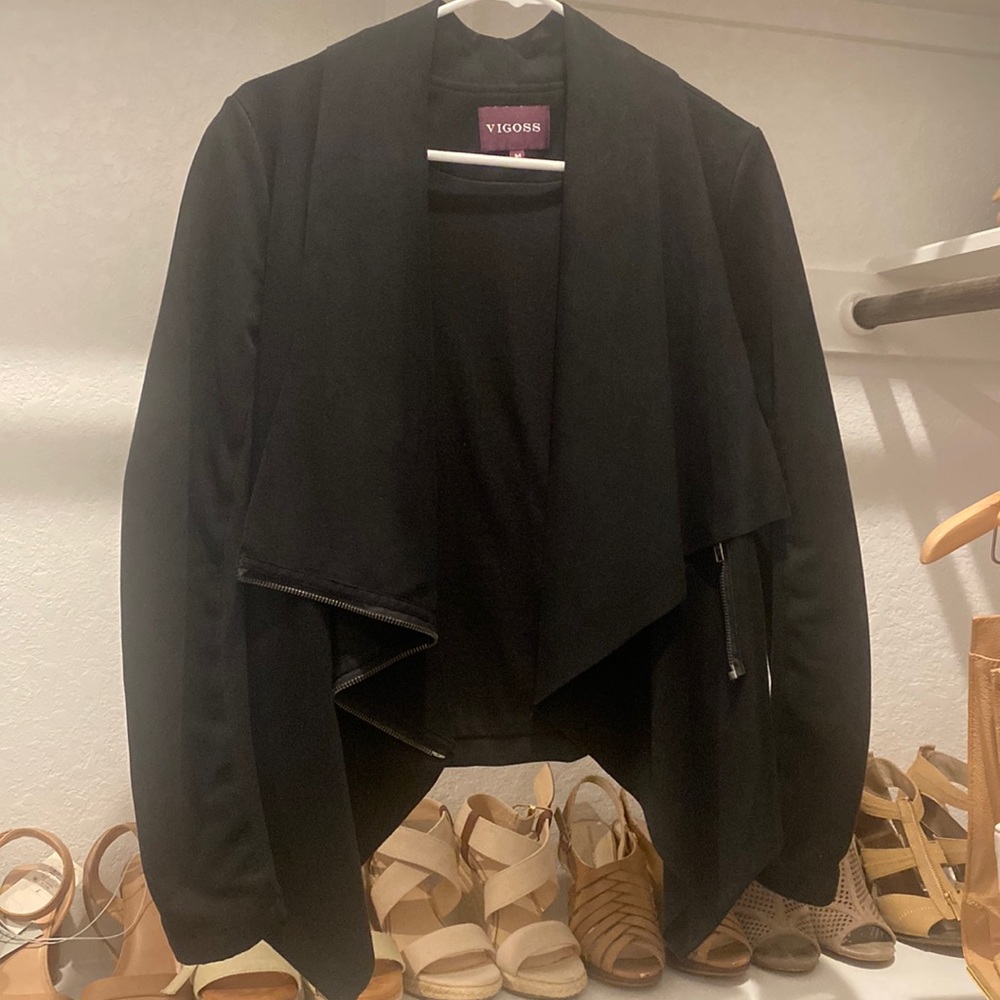 Cape style jacket